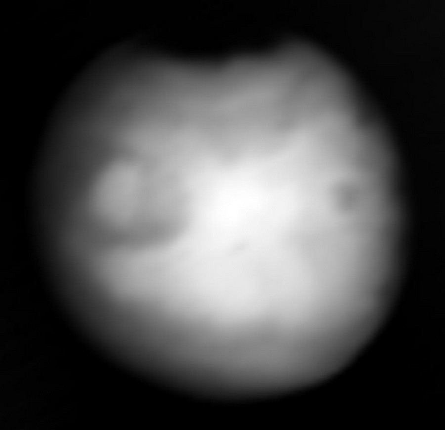 Mars thermal map