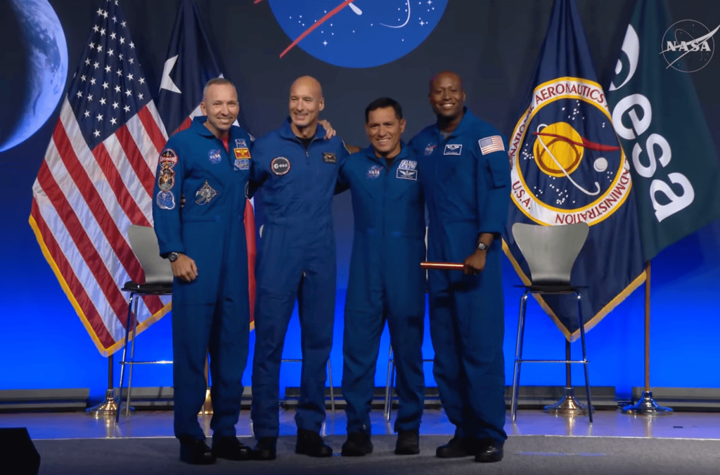 Artemis III crew presentation
