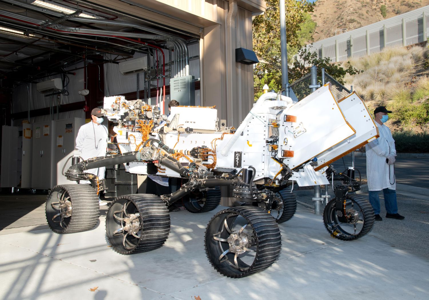 Promise Mars rover Mars Yard